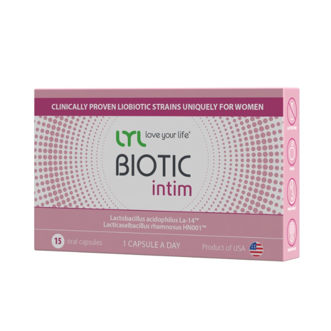 LYLBIOTIC Intim, 15 capsules
