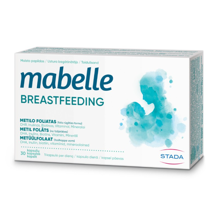 Mabelle Breastfeeding, 30 capsules