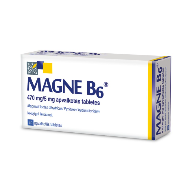 Magne B6 (Magnesium B6), 60 tablets