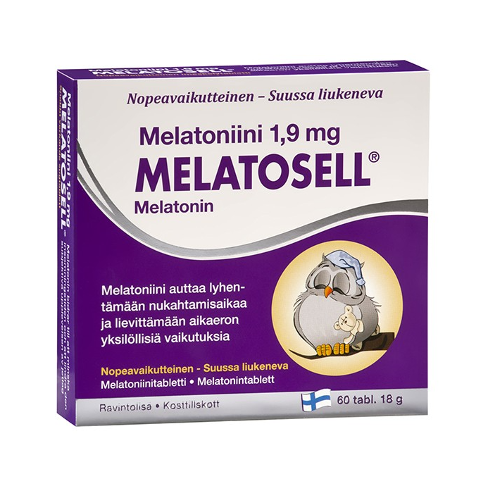 Melatosell Strong 1. 9 mg, 60 tablets