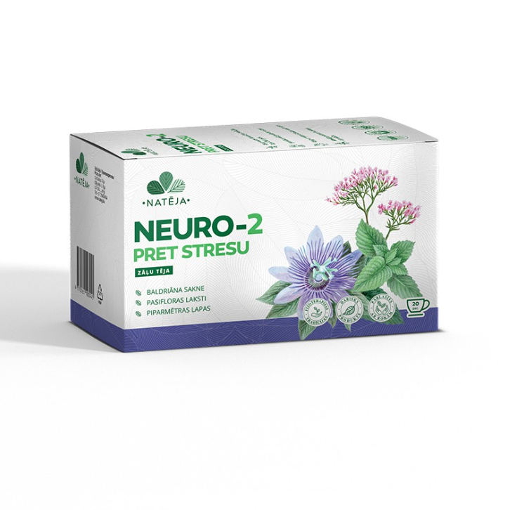 Herbal Tea Neuro – 2 Against Stress, 20 tea bags