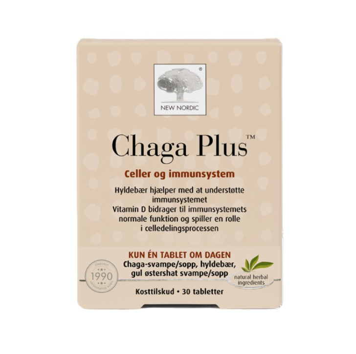 New Nordic Chaga Plus, 30 tablets