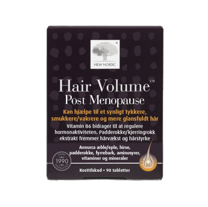 New Nordic Hair Volume Post Menopause, 90 tablets
