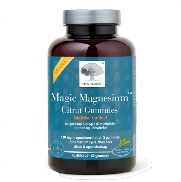 New Nordic Magic Magnesium Citrat, 60 gummies