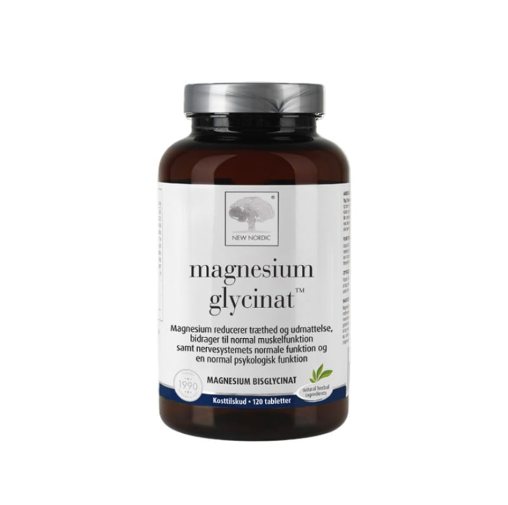 New Nordic Magnesium Glycinate, 120 tablets