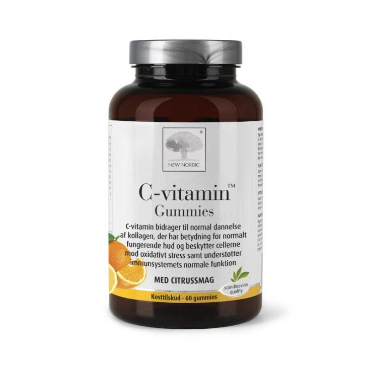 New Nordic Vitamin C Gummies, 60 gummies