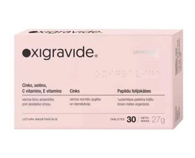 OXIGRAVIDE, 30 tablets