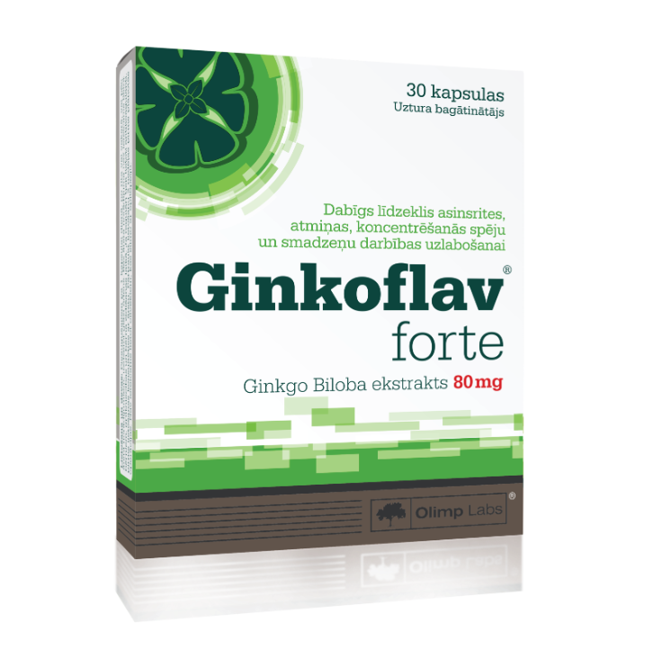 Olimp Labs Ginkoflav Forte, 30 capsules