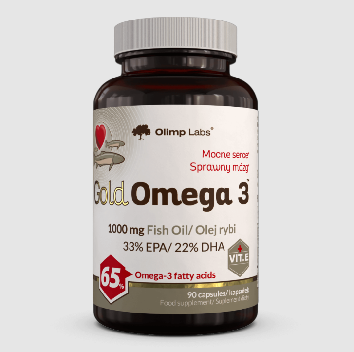 Olimp Labs Gold Omega-3 1000 Fish Oil, 90 capsules