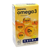 Omega-3 + Vitamins D3+E Parene, 60 capsules