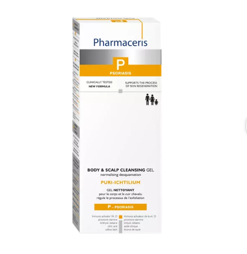 Pharmaceris P Puri-Ichtilium Cleansing Gel for Body and Scalp, 250 ml