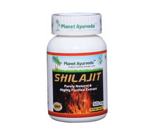 Planet Ayurveda Shilajit, 60 capsules