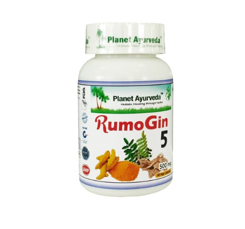 Planet Ayurveda RumoGin 5 for Joints, 60 capsules