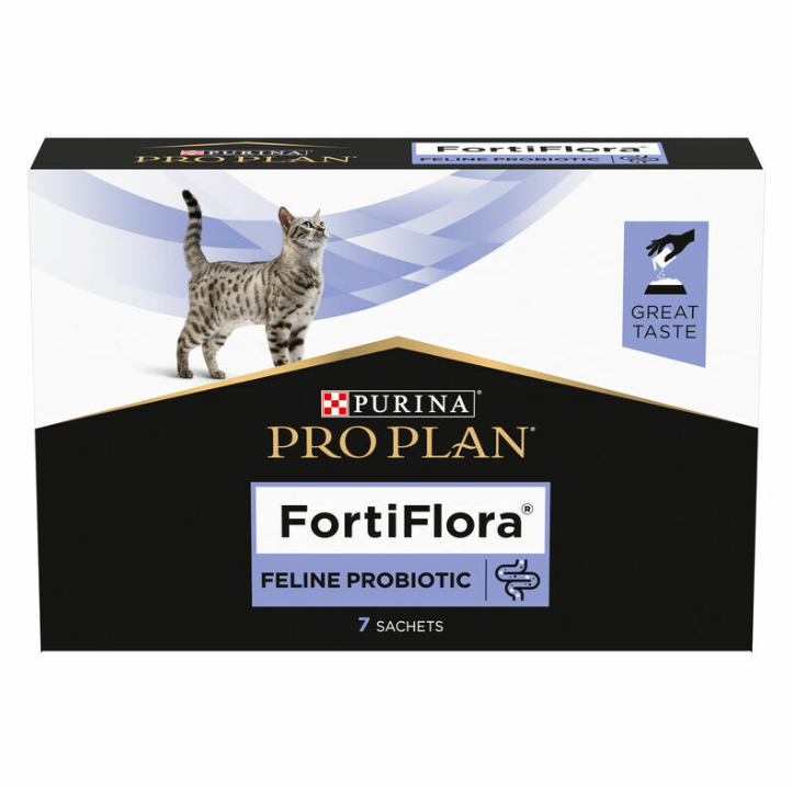 Purina Pro Plan Veterinary Diets Cat FortiFlora Feline Probiotic, 7x1 g sachets