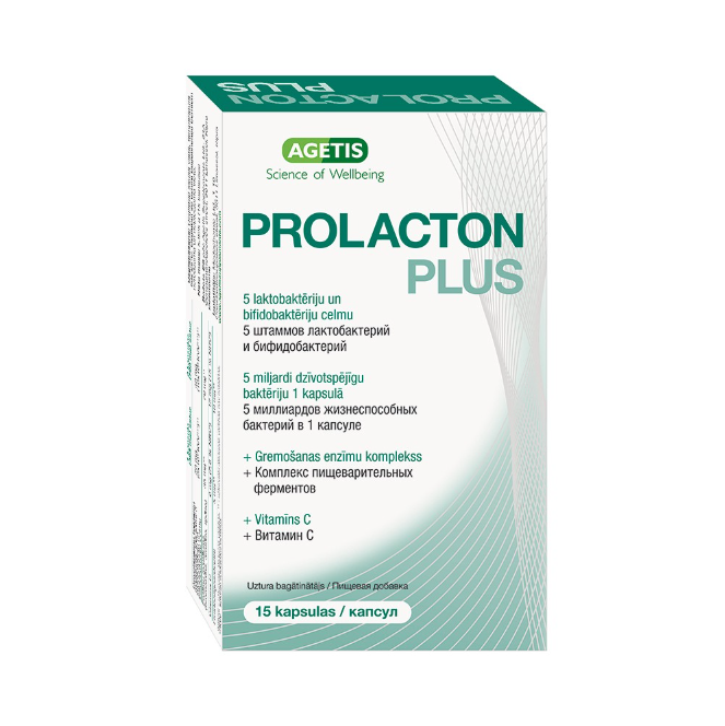 Prolacton Plus, 15 capsules