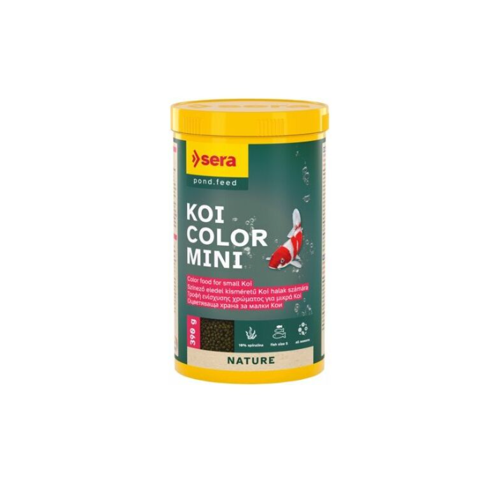 Sera KOI Color Mini - Pond Fish Food, 360 g