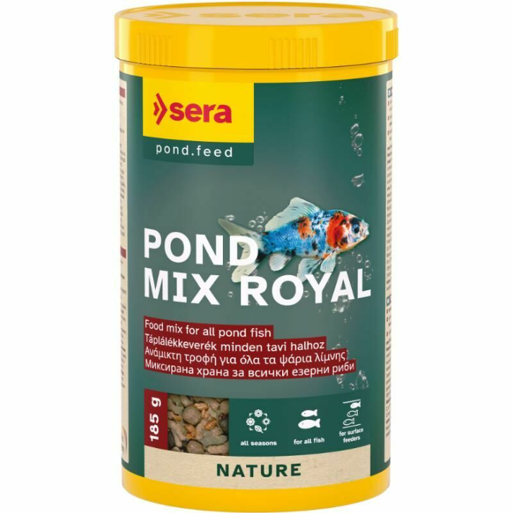 Sera Pond Mix Royal - Premium Pond Fish Food, 185 g