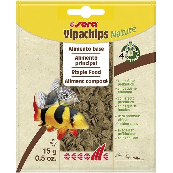 Sera Vipachips - Premium Fish Food, 15 g