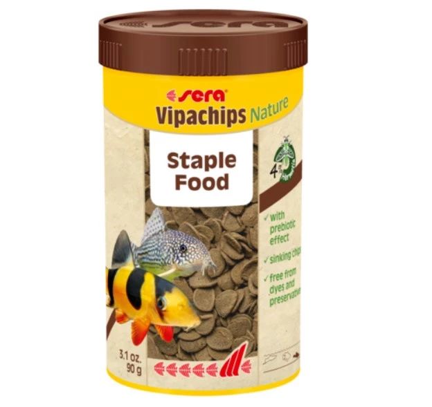 Sera Vipachips - Premium Fish Chips Food, 90 g