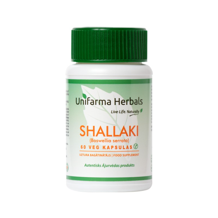 Shallaki (Boswellia serrata), 60 veg capsules