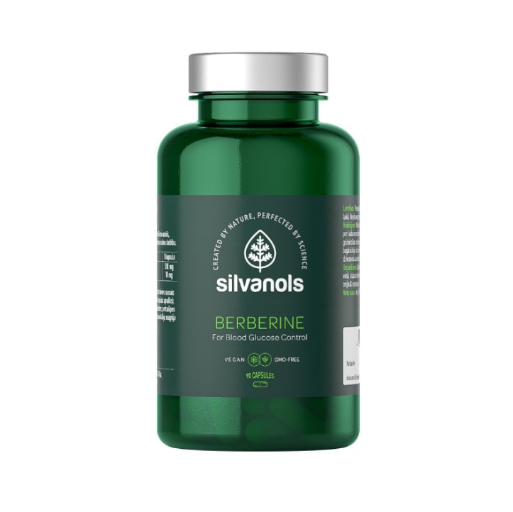 Silvanols Berberine, 90 capsules