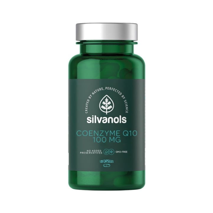 Silvanols Coenzyme Q10 100 mg, 120 capsules