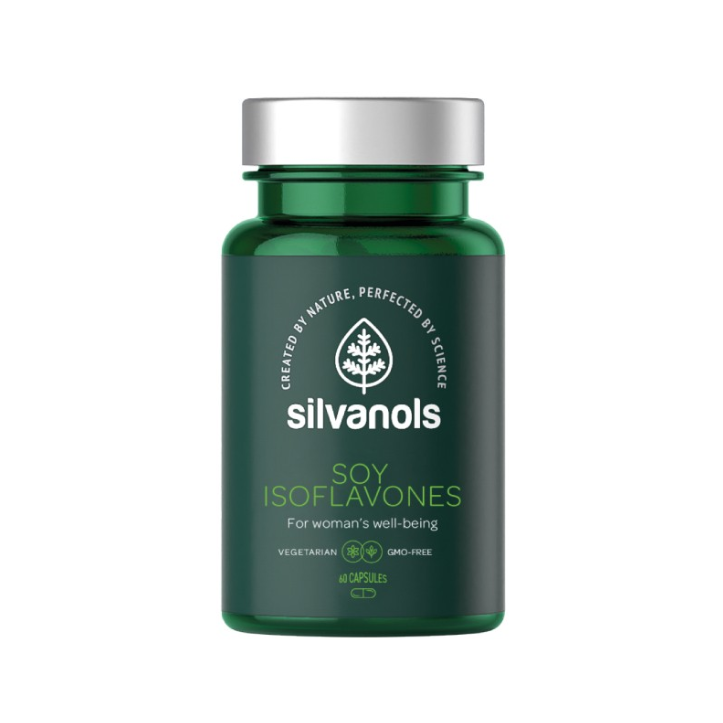 Silvanols Soy Isoflavones, 60 capsules