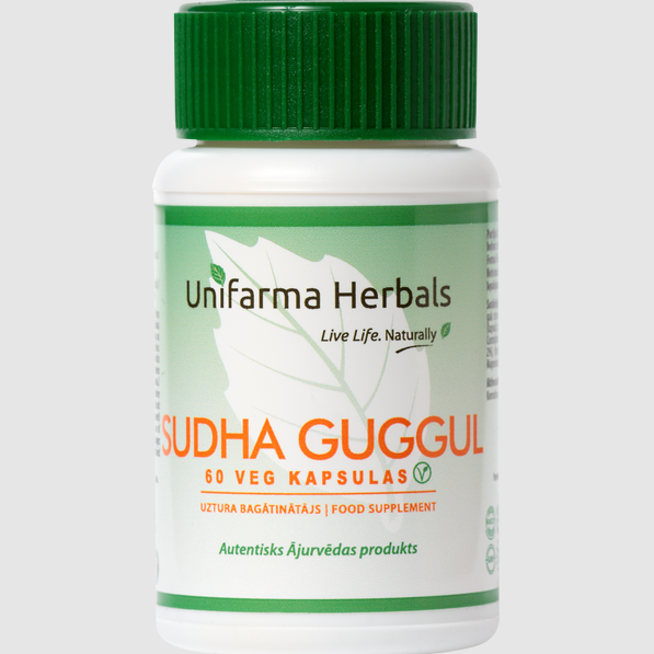 Sudha Guggul, 60 veg capsules