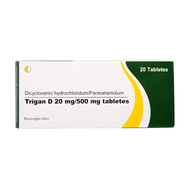 Trigan D, 20 tablets