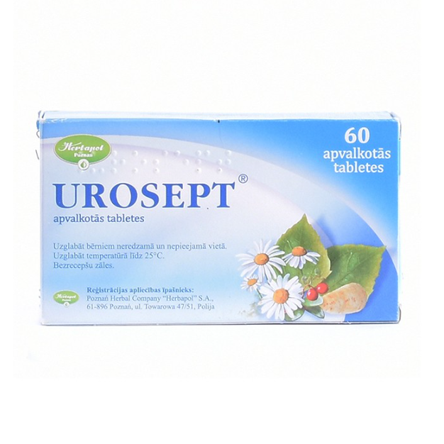 Urosept, 60 tablets