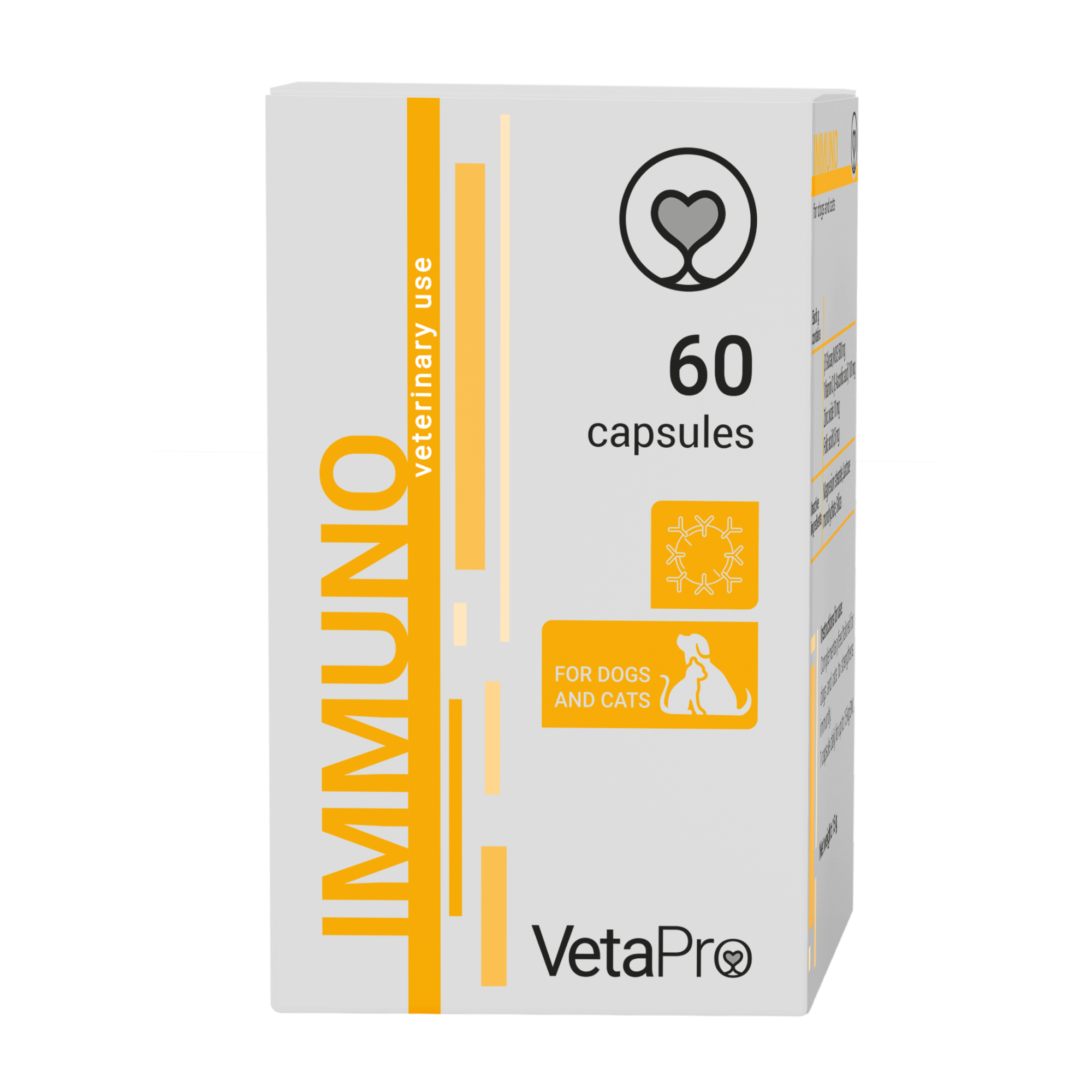 VetaPro Immuno Pet Immune Support Supplement, 60 capsules