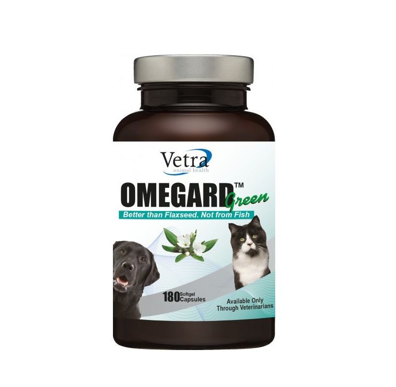 Vetra Omegard Vegan 590 mg - Pet Supplement, 180 capsules