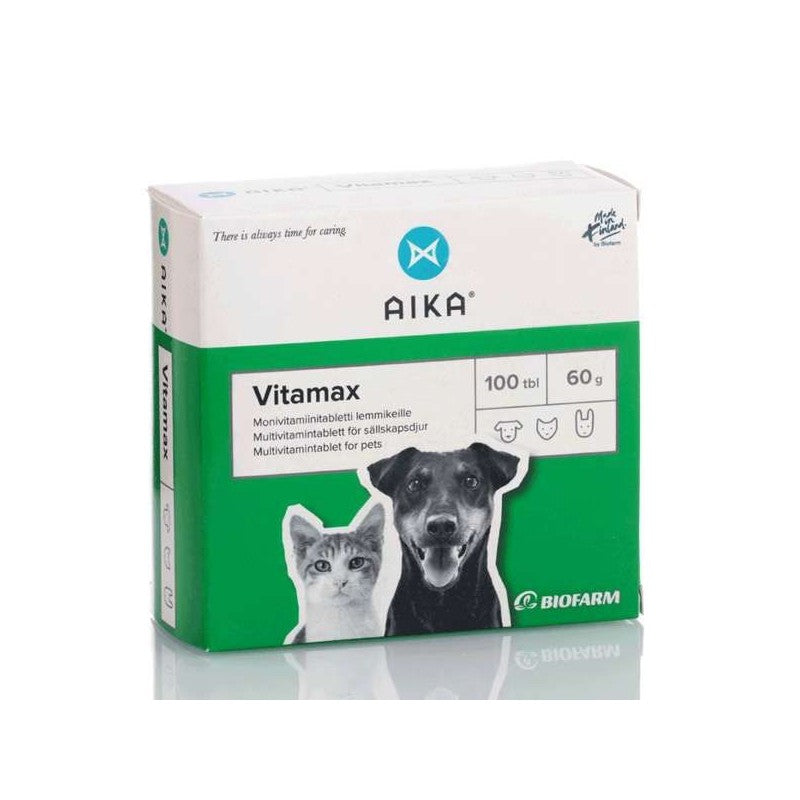 Vitamax - Multivitamines pour animaux de compagnie, 100 comprimés