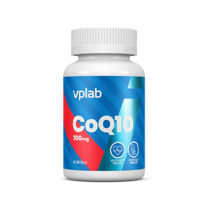 VPLAB CoQ10 100 mg, 60 capsules