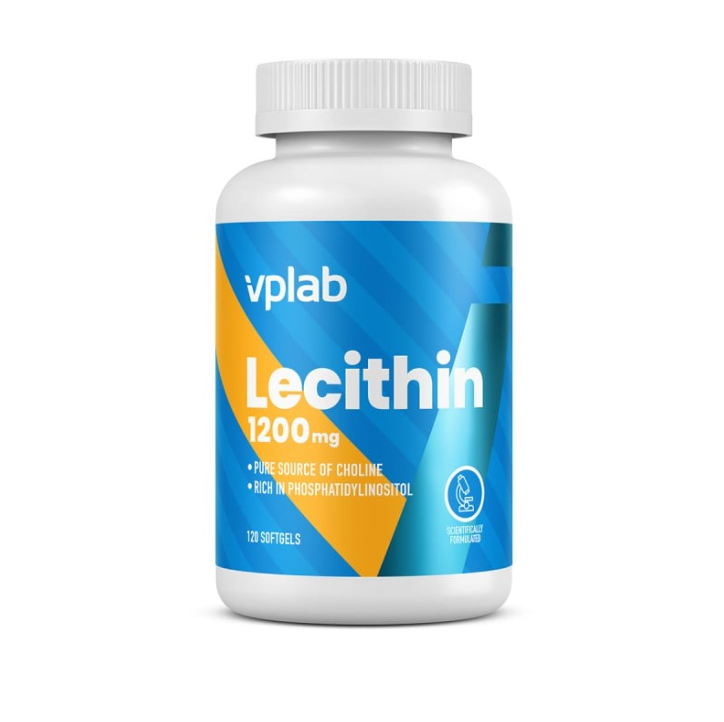 VPLab Lecithin 1200 mg, 120 softgels