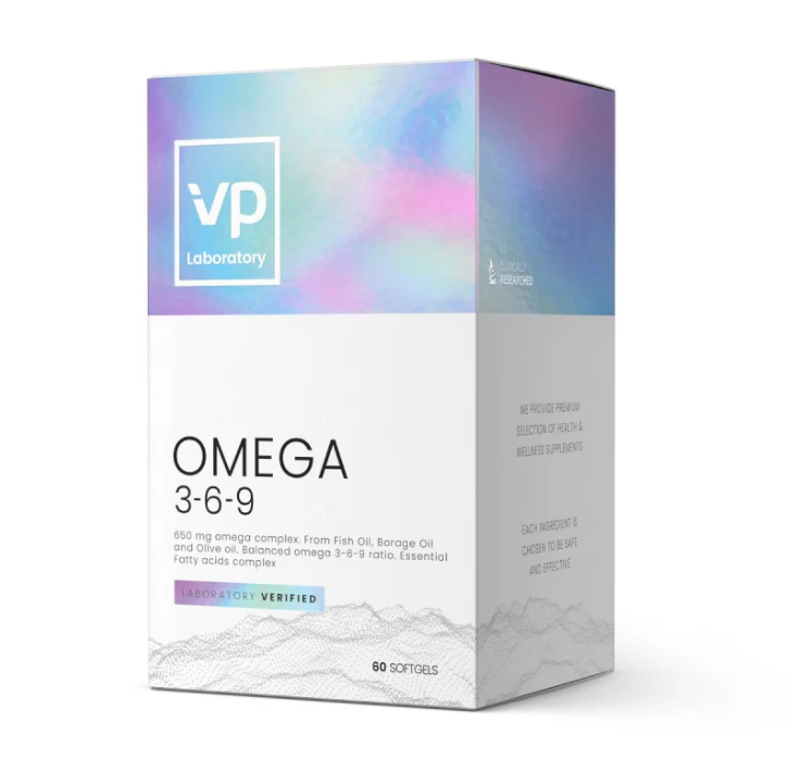 VP Laboratory Omega 3-6-9, 60 capsules