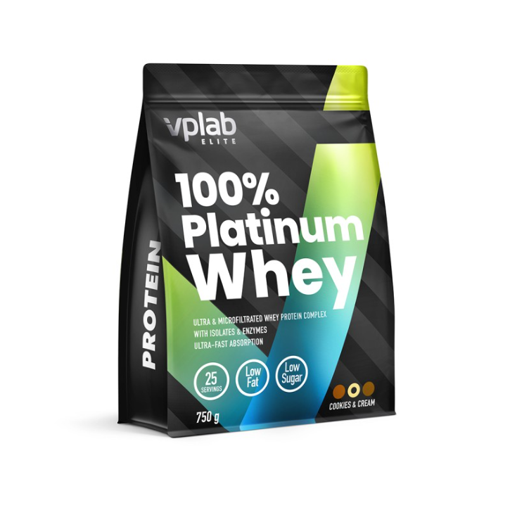 VPLAB Whey Protein Cookies & Cream, 750g