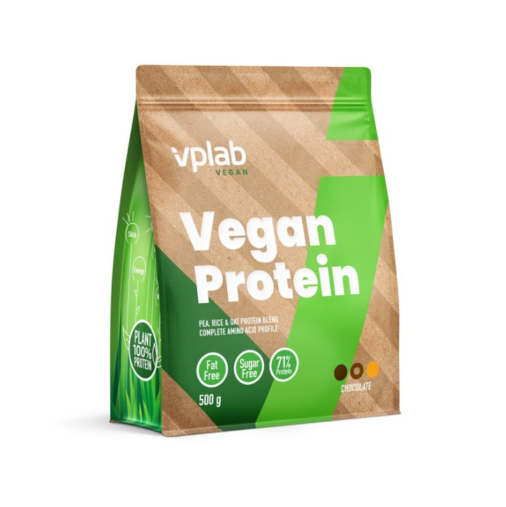 VPLab Vegan Protein Chocolate, 500 g