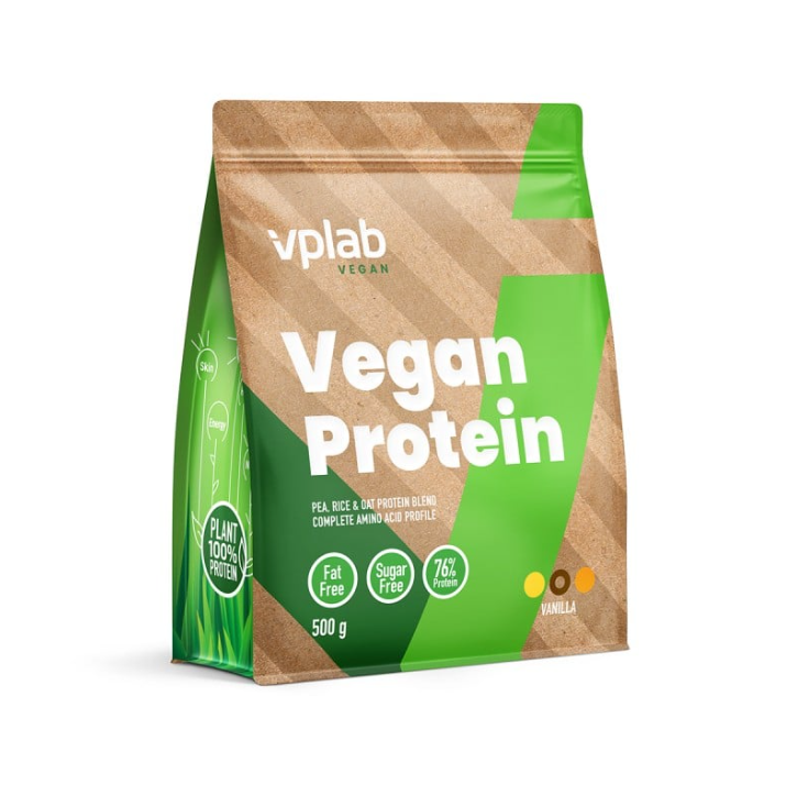 VPLab Vegan Protein Vanilla, 500 g