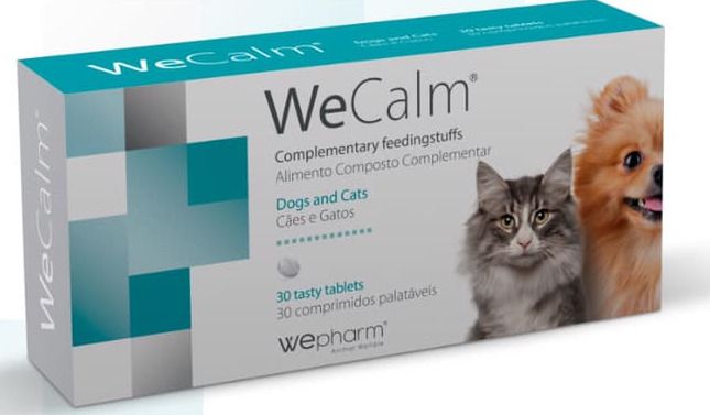 WeCalm Pet Calming Supplement Natural Stress Relief for Dogs and Cats