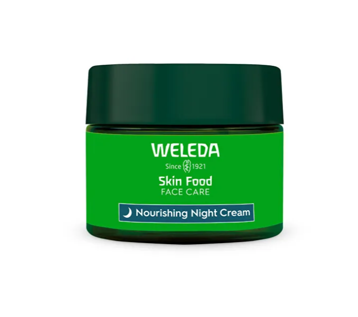 Weleda Skin Food Nourishing Night Cream for Dry Facial Skin, 40 ml