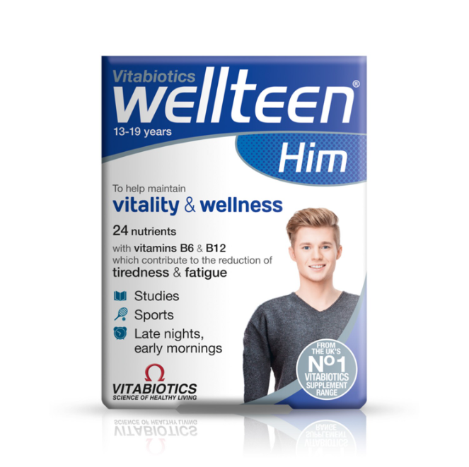 Vitabiotics Wellteen Him, 30 tablets