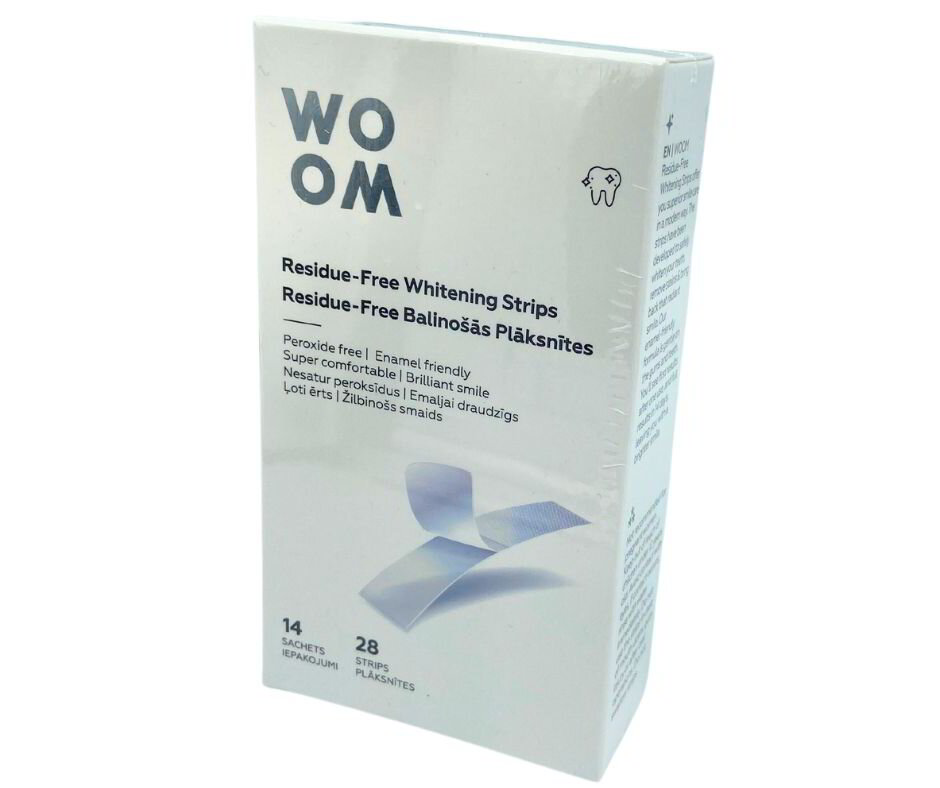 Woom Teeth Whitening Plates, 14x2 pcs