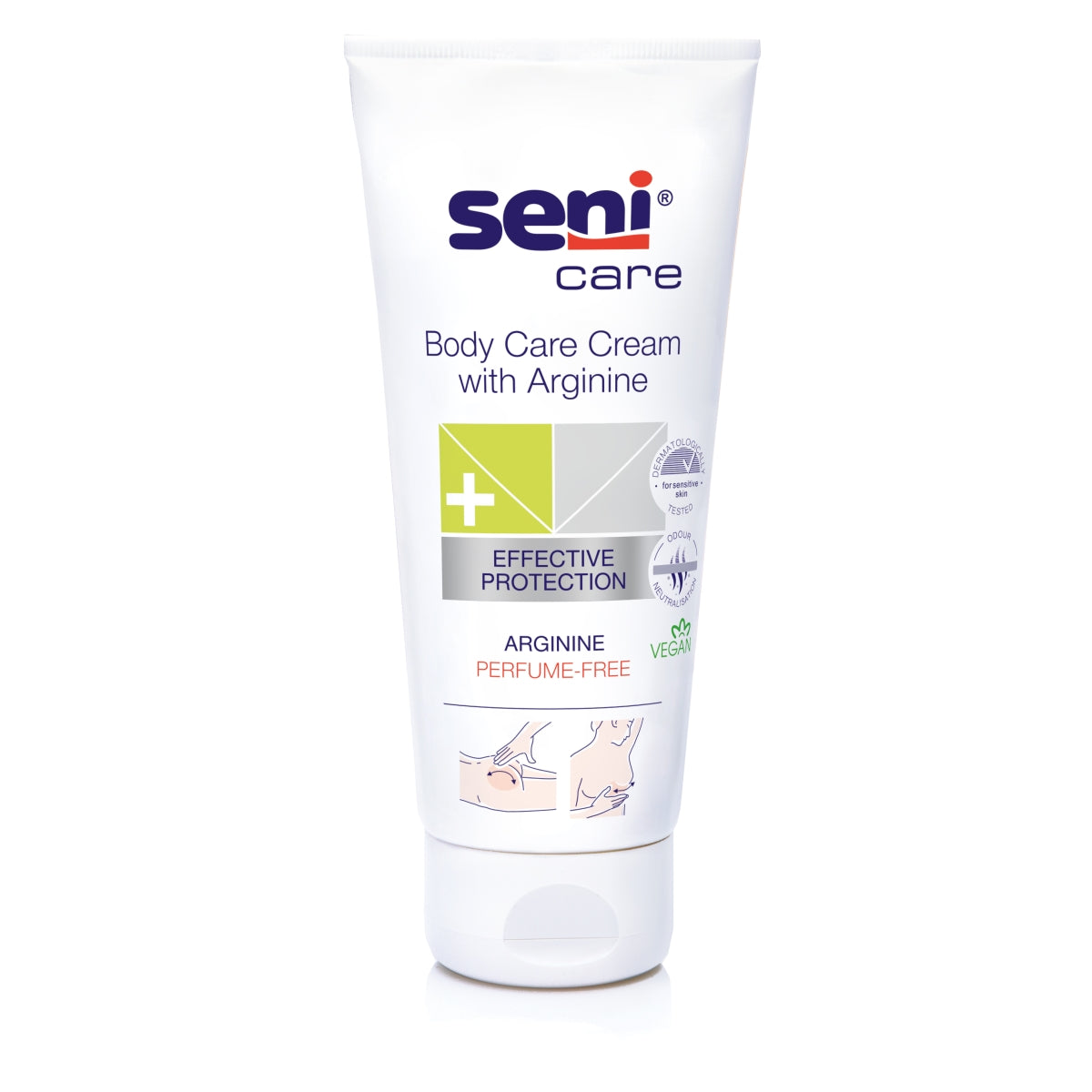 Seni Care Protective Body Cream with Arginine, 200 ml
