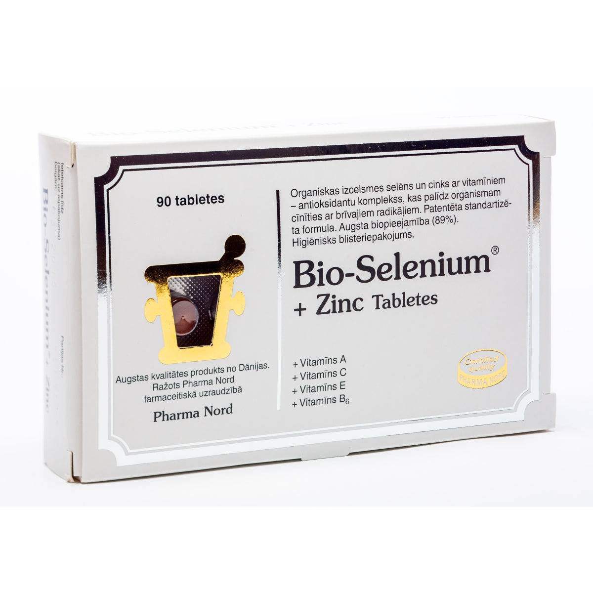 Bioactive Selenium + Zinc, 90 tablets