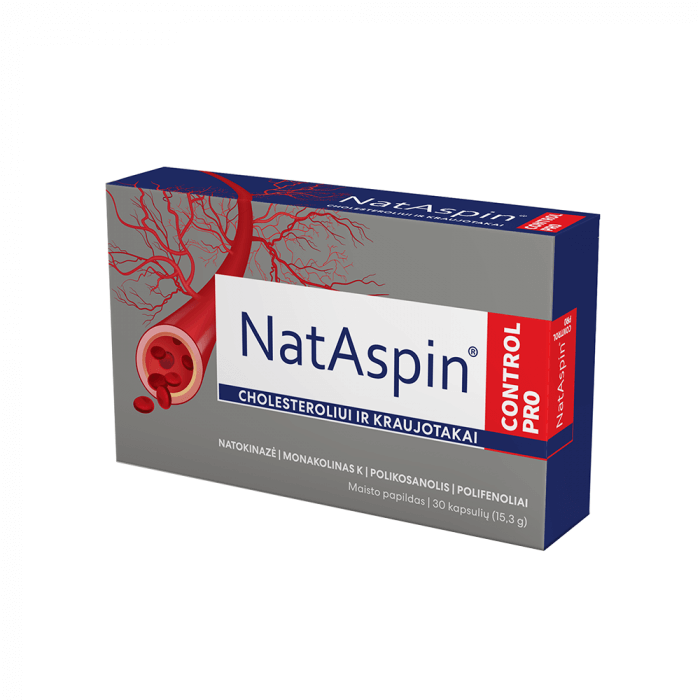 NatAspin Control Pro, 30 capsules
