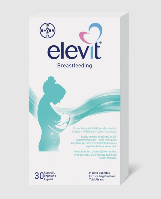 Elevit Breastfeeding, 30 capsules