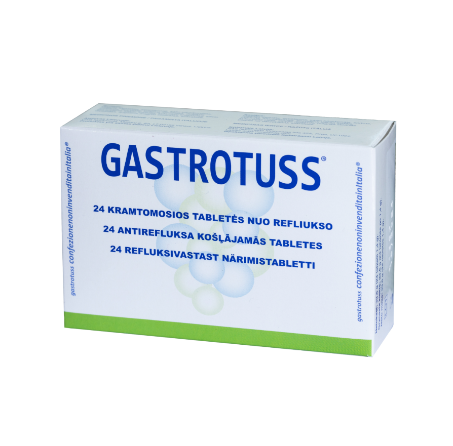 Gastrotuss, 24 Chewable tablets