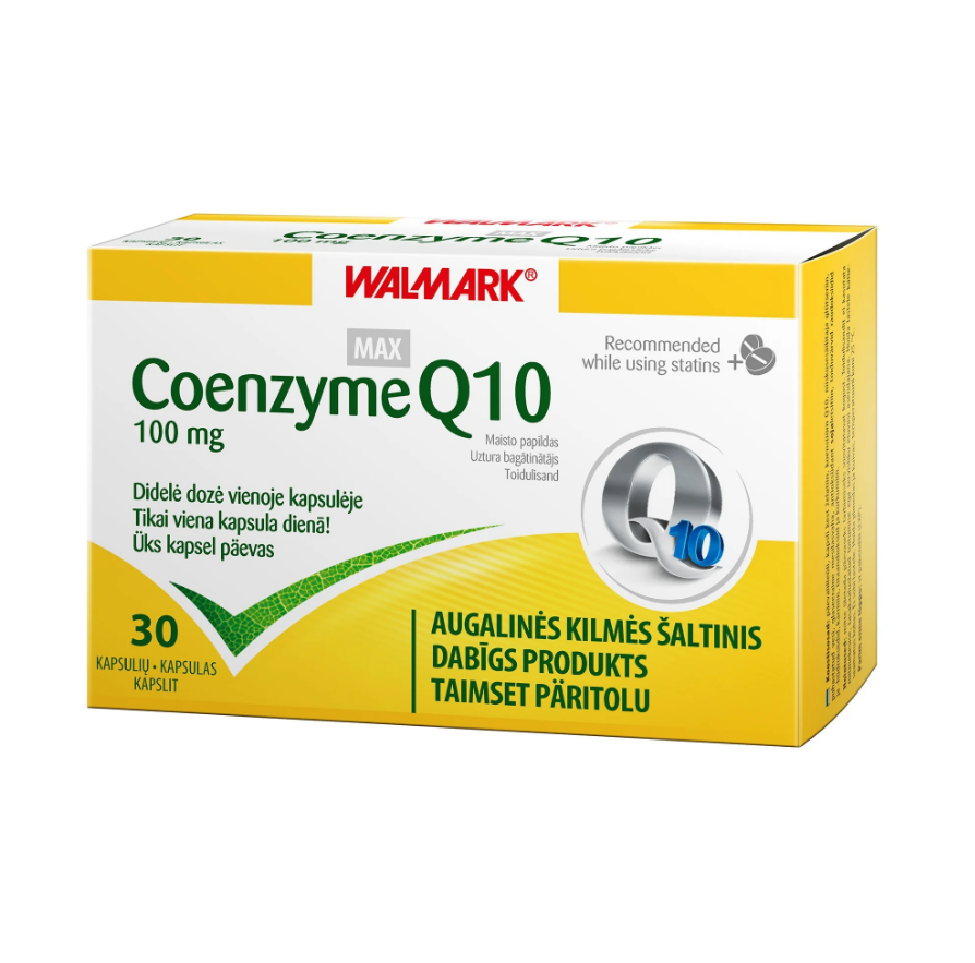 Walmark Coenzyme Q10 100mg, 30 capsules