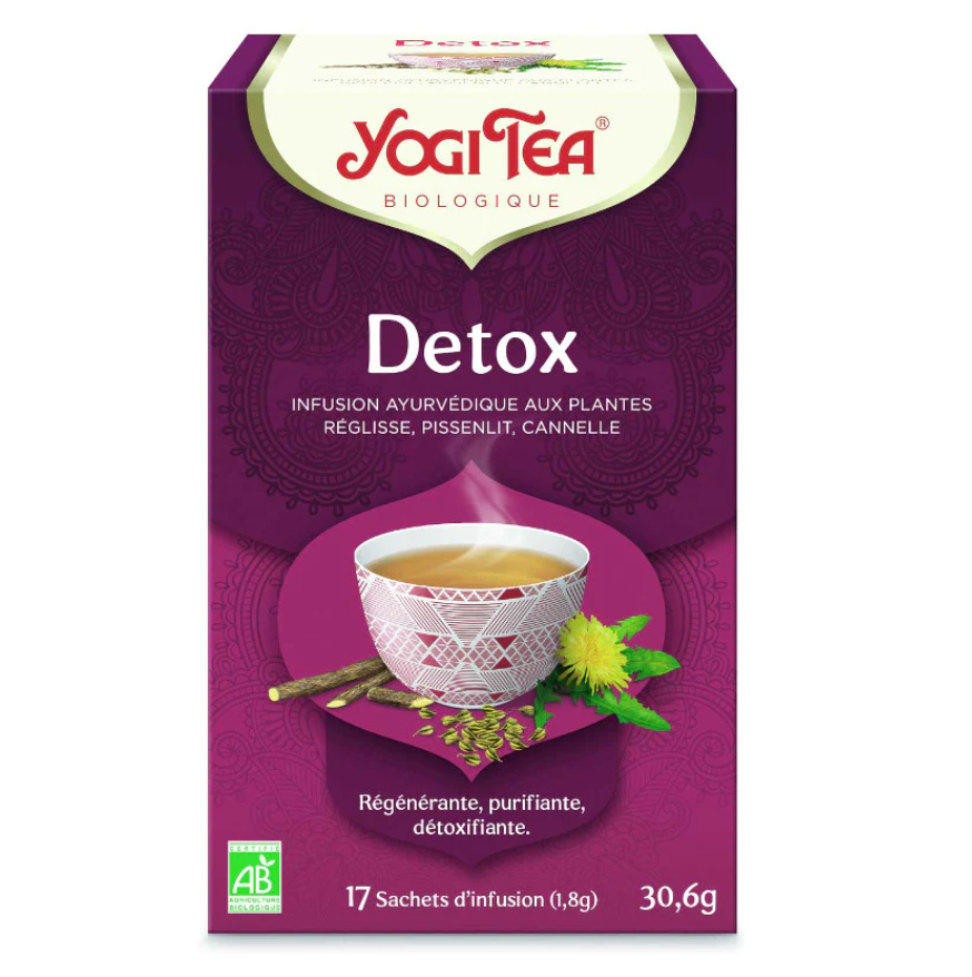 Tea Yogi Detox, 30.6 g